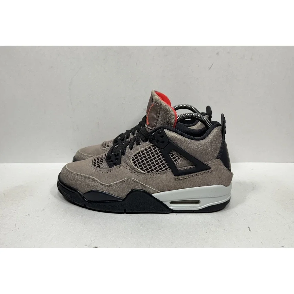 Nike Air Jordan 4 Retro Taupe Haze Black GS 2021 DJ6249-200 Youth Size 5.5Y Rare